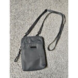 Baggallini Broadway Small Crossbody Purse Bag Gray Like New Condition